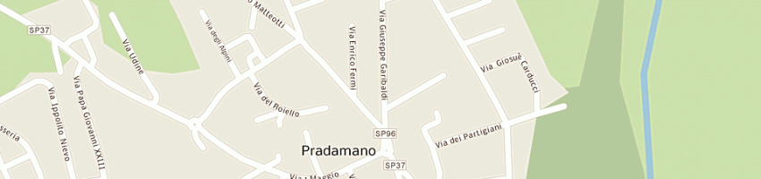 Mappa della impresa friulcassa spa cassa di risparmio regionale a PRADAMANO