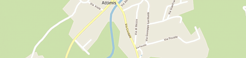 Mappa della impresa picardo fiore e figlio sdf a ATTIMIS