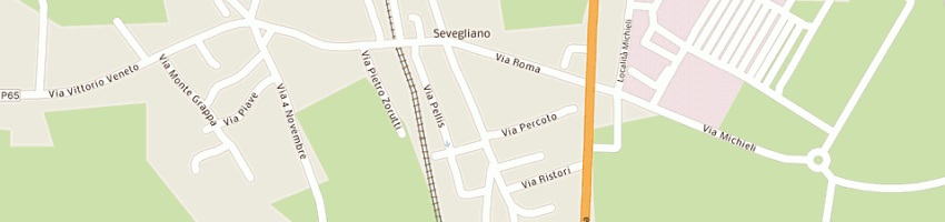 Mappa della impresa bortolussi pietro a BAGNARIA ARSA