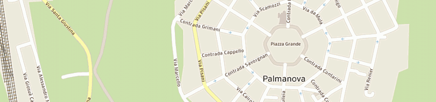 Mappa della impresa sdrigotti andreino a PALMANOVA