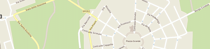 Mappa della impresa enoteca ai provveditori a PALMANOVA