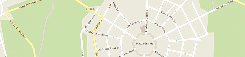 Mappa della impresa pse srl a PALMANOVA