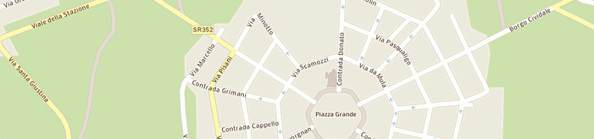 Mappa della impresa sgm consulting srl soc di ingegneria a PALMANOVA