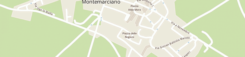 Mappa della impresa poste italiane spa a MONTEMARCIANO