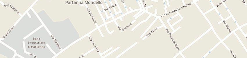 Mappa della impresa anzalone antonino a PALERMO