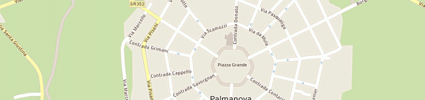 Mappa della impresa caffe' giancarlo a PALMANOVA
