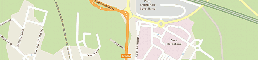 Mappa della impresa autoservice di paolucci valerio e c snc a BAGNARIA ARSA