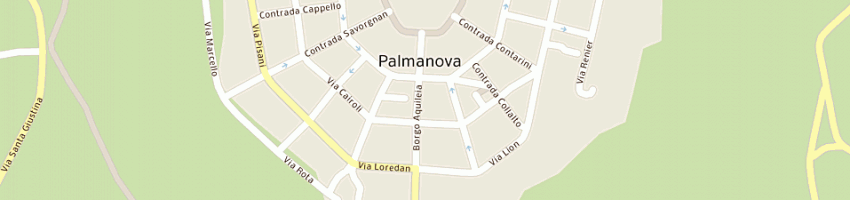 Mappa della impresa corrado paolo snc a PALMANOVA