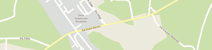Mappa della impresa prs poliesteri rinforzati spangaro snc di spangaro fabio e enea a POVOLETTO