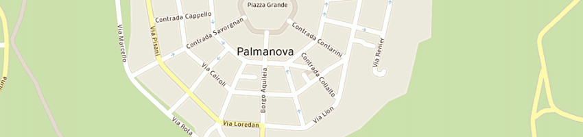 Mappa della impresa cicli 4r srl a PALMANOVA
