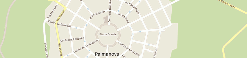 Mappa della impresa flli occhipinti e c (snc) a PALMANOVA