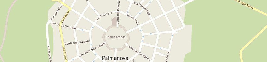 Mappa della impresa offimark srl a PALMANOVA