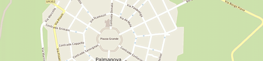 Mappa della impresa palma sport srl a PALMANOVA