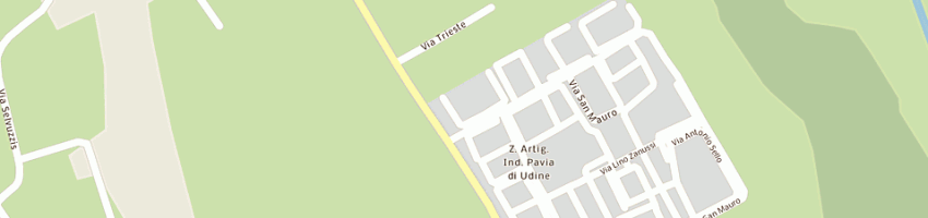 Mappa della impresa metal world spa a PAVIA DI UDINE