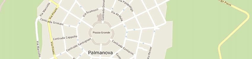 Mappa della impresa nova data srl a PALMANOVA