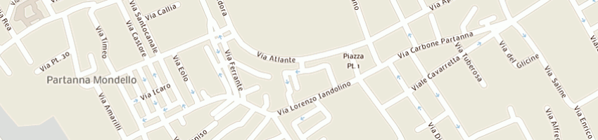 Mappa della impresa salvato giuseppe a PALERMO