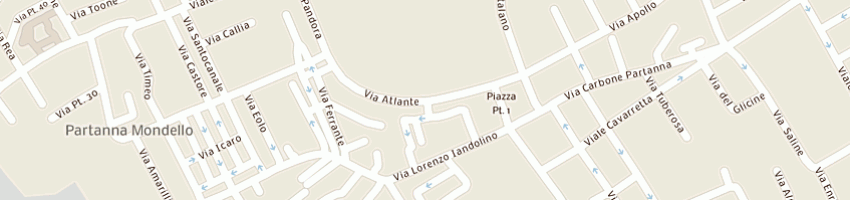 Mappa della impresa tecnolavori srl a PALERMO
