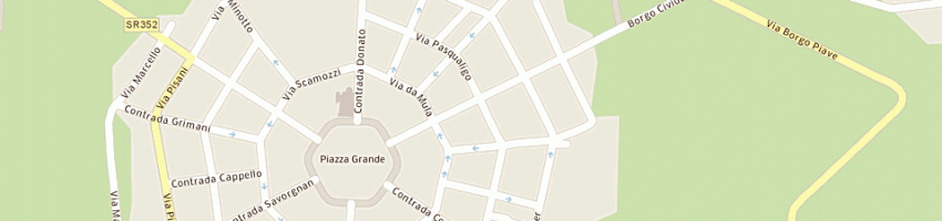 Mappa della impresa budai a PALMANOVA