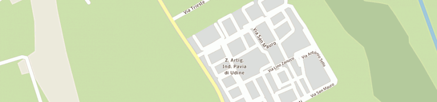 Mappa della impresa grinovero manlio a PAVIA DI UDINE