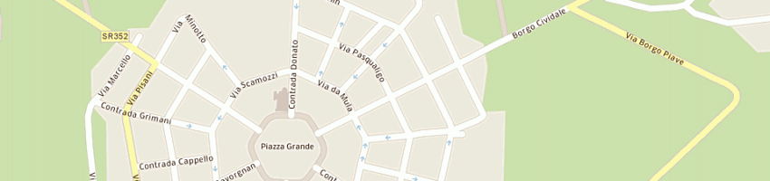 Mappa della impresa cm di capitanio m e c sas a VENEZIA