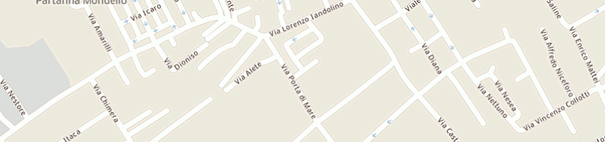 Mappa della impresa villa partanna s r l a PALERMO