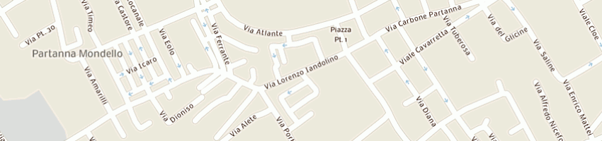 Mappa della impresa gottuso antonino a PALERMO