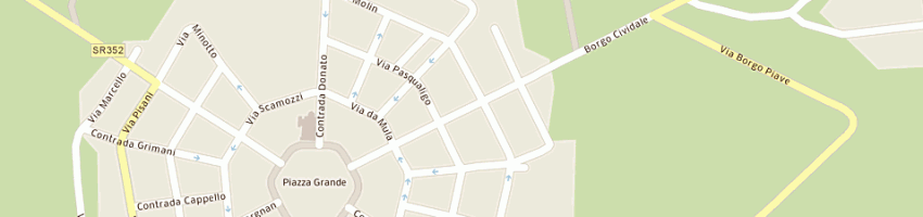 Mappa della impresa palmatel di fadi alen a PALMANOVA