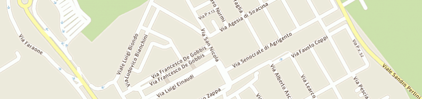 Mappa della impresa oasi verde a PALERMO