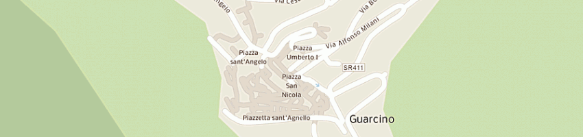 Mappa della impresa erzinio di pazienza e e c a GUARCINO