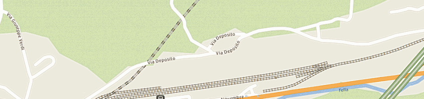Mappa della impresa cescutti giancarlo a PONTEBBA
