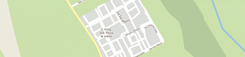 Mappa della impresa eneluce - udine a PAVIA DI UDINE