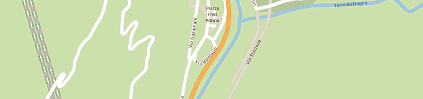 Mappa della impresa municipio a DOGNA