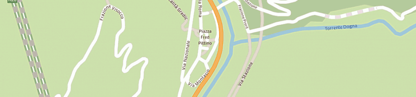 Mappa della impresa comune di dogna municipio a DOGNA