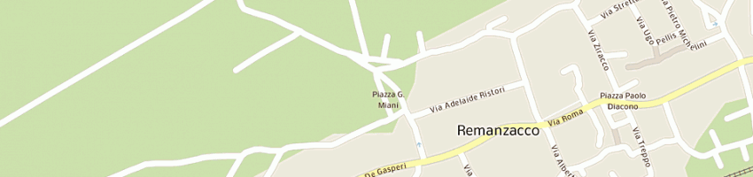 Mappa della impresa scuola media statale a REMANZACCO