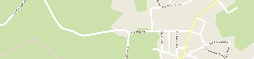 Mappa della impresa bergamasco ugo e c sdf a PALMANOVA