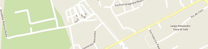 Mappa della impresa costruzioni diga srl a PALERMO