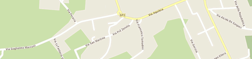 Mappa della impresa assyst srl a PAVIA DI UDINE