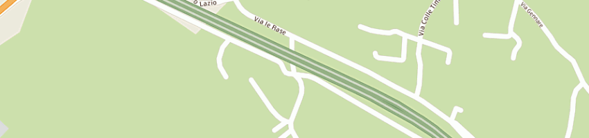 Mappa della impresa spazio verde srl a FROSINONE