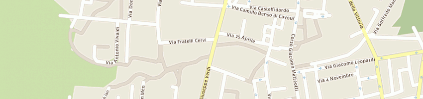 Mappa della impresa grillo parlante di cesaroni patrizia e csas a CHIARAVALLE