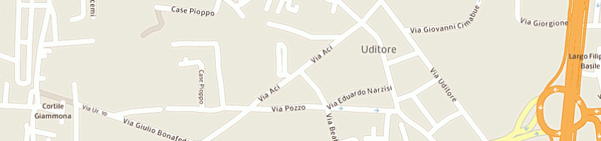 Mappa della impresa auto system srl a PALERMO