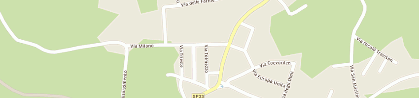 Mappa della impresa congregazione delle suore ancelle della carita' a UDINE