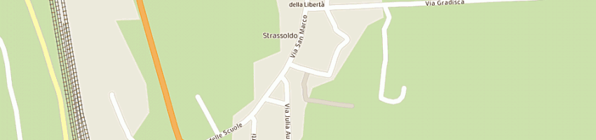 Mappa della impresa cadez ivana a CERVIGNANO DEL FRIULI