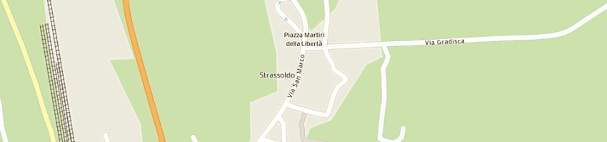 Mappa della impresa studio massaggi bios' di billia manuela a CERVIGNANO DEL FRIULI