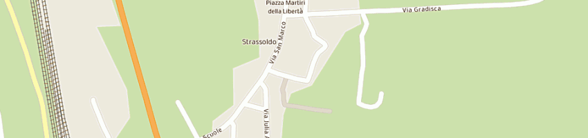 Mappa della impresa agriturismo san gallo a CERVIGNANO DEL FRIULI