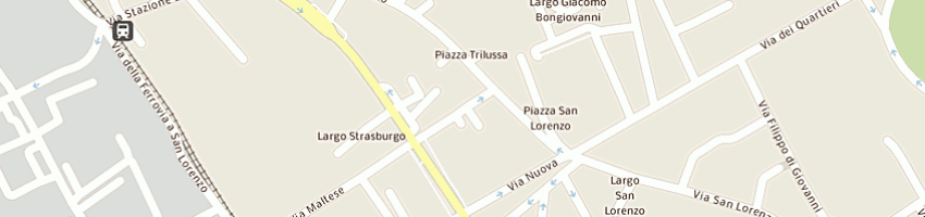 Mappa della impresa iap sas di giaconia bartolo e c a PALERMO