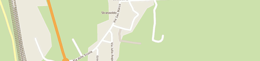 Mappa della impresa strassoldo di graffenberg nello giorgio a CERVIGNANO DEL FRIULI