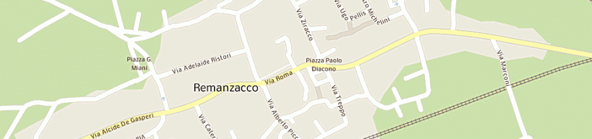 Mappa della impresa banca di credito cooperativo di manzano scrl a REMANZACCO