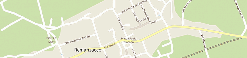 Mappa della impresa salone flavia di trevisani flavia a REMANZACCO