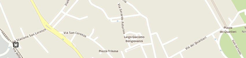 Mappa della impresa pedone antonino a PALERMO