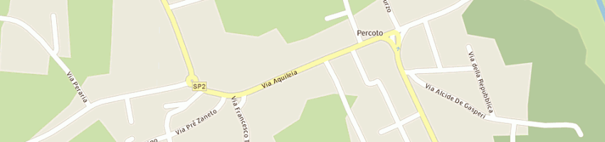 Mappa della impresa gazzino stefano e c sas a PAVIA DI UDINE
